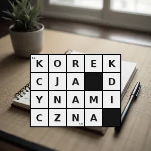 Hasło krzyżówkowe korekcja dynamiczna - korekcja dynamiczna – rozwiązanie, synonimy, podpowiedzi i definicje krzyżówkowe